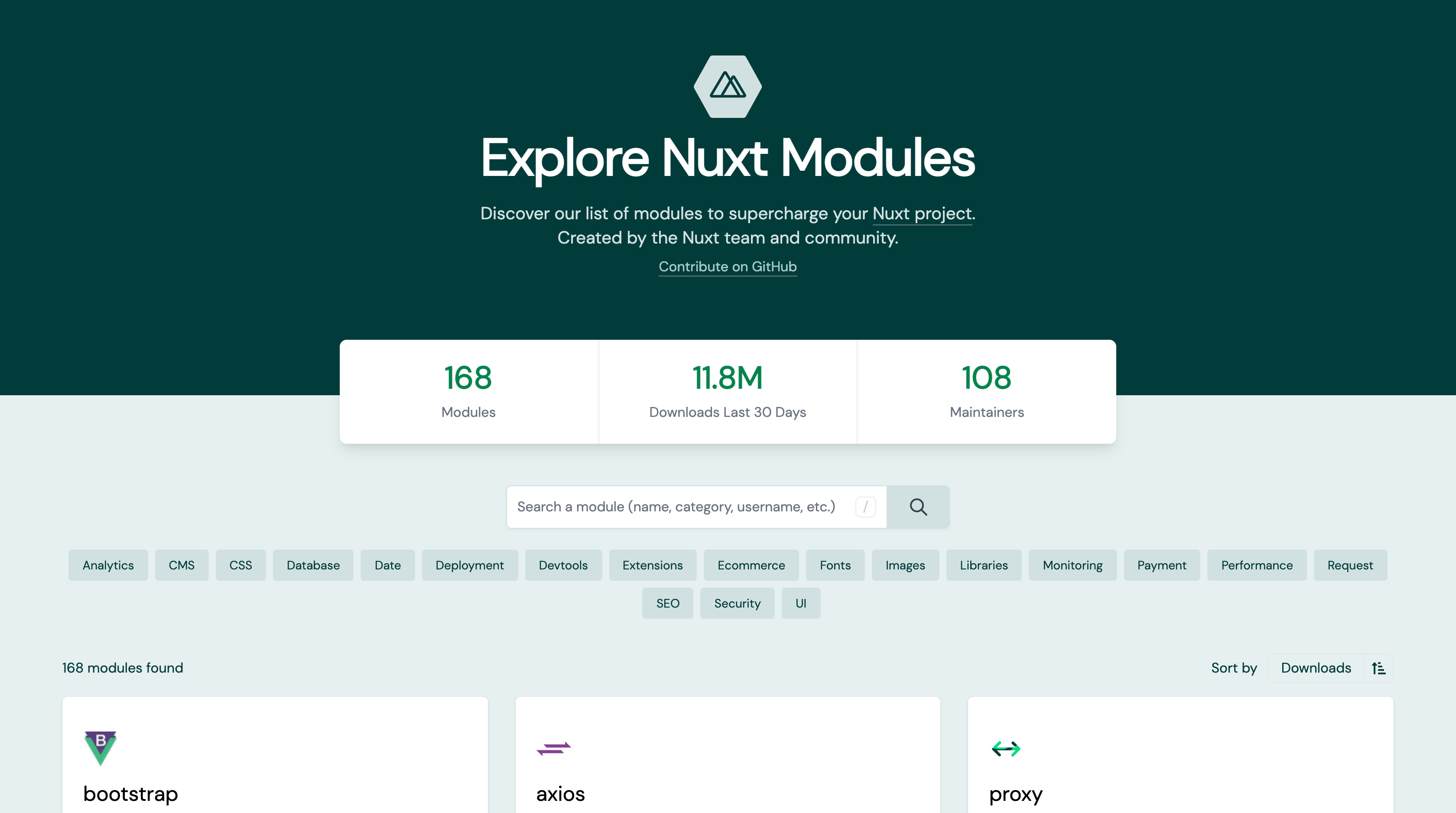 Nuxt Modules